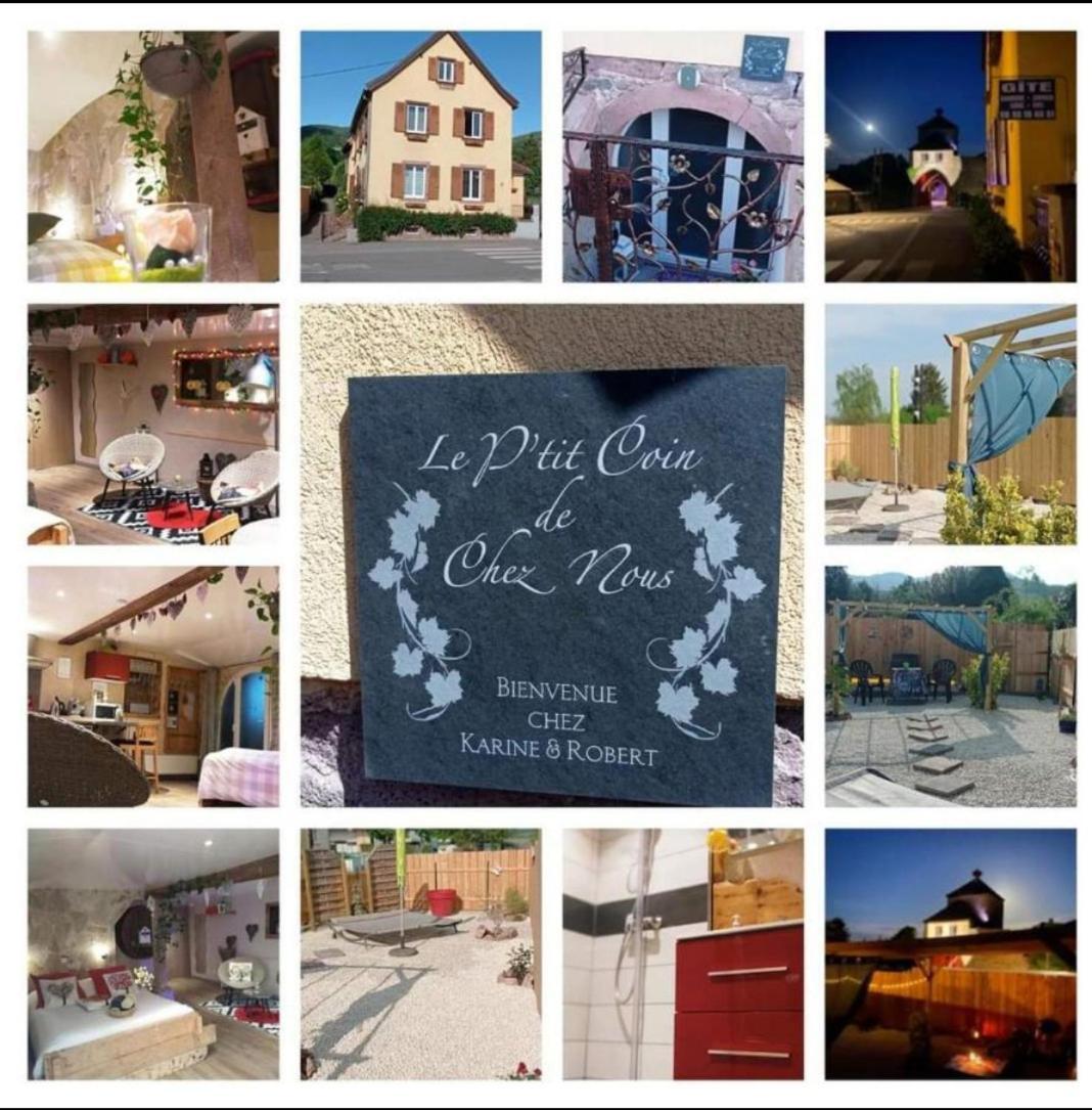 Vila Le P'Tit Coin De Chez Nous Dambach Exteriér fotografie