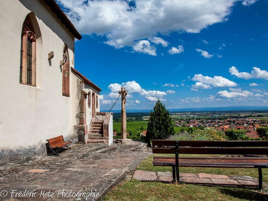 Vila Le P'Tit Coin De Chez Nous Dambach Exteriér fotografie